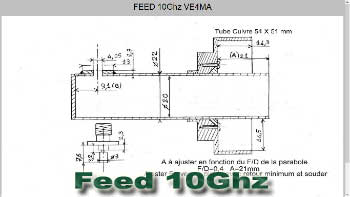 Feed 10Ghz